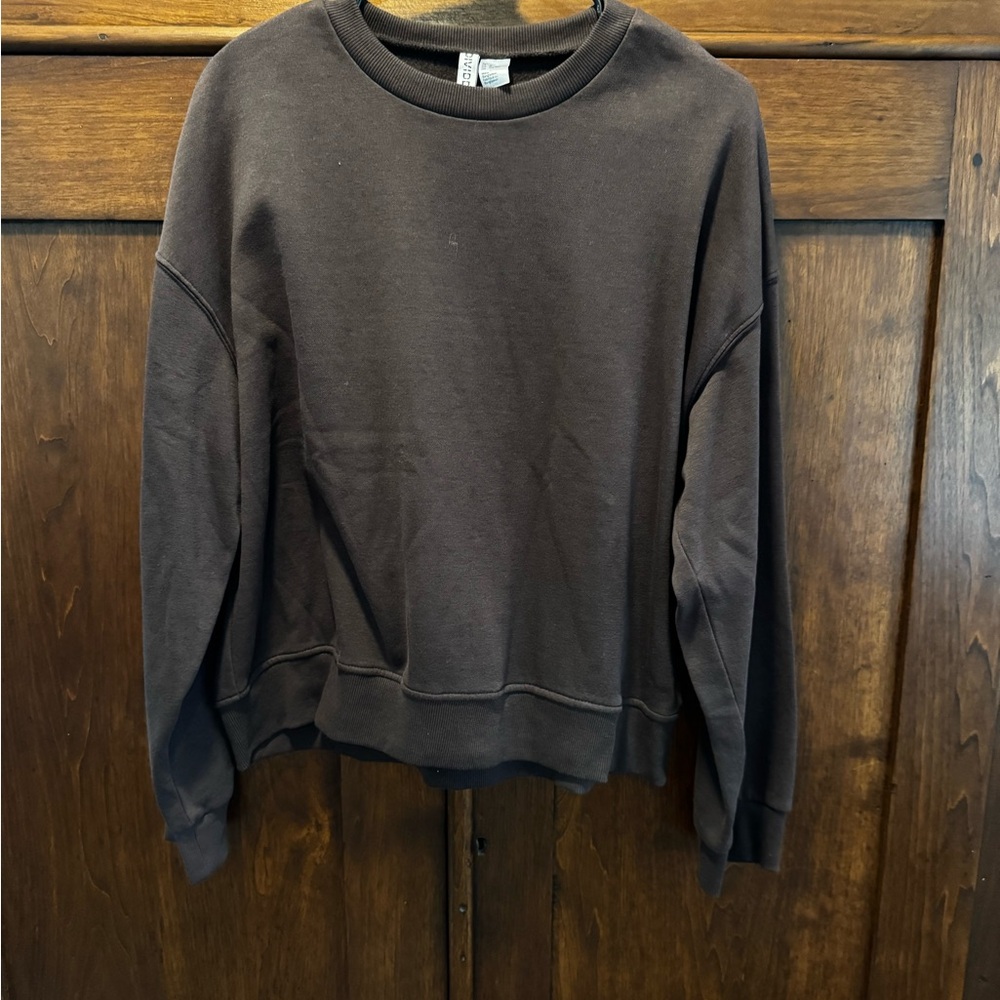 H&M Women’s Crewneck Sweater - Dark Brown
